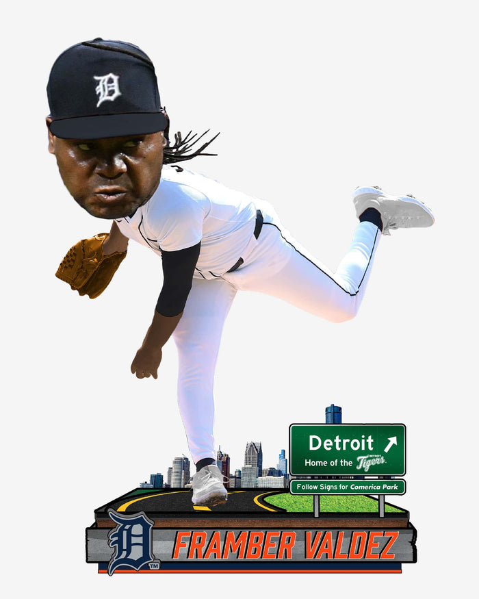 Framber Valdez Detroit Tigers Next Stop Bobblehead FOCO - FOCO.com