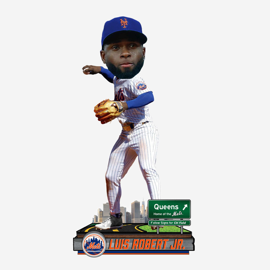 Luis Robert Jr New York Mets Next Stop Bobblehead FOCO - FOCO.com