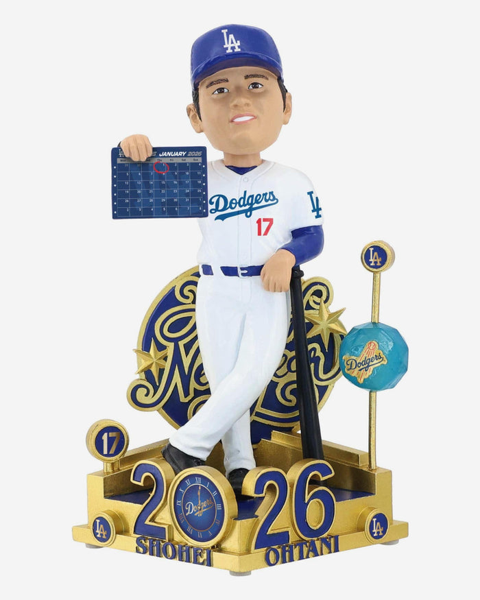 Shohei Ohtani Los Angeles Dodgers New Years Eve Bobblehead FOCO