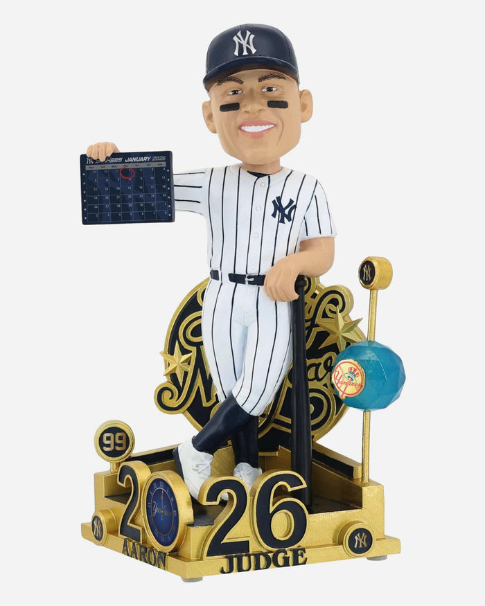 Aaron Judge New York Yankees New Years Eve Bobblehead FOCO - FOCO.com