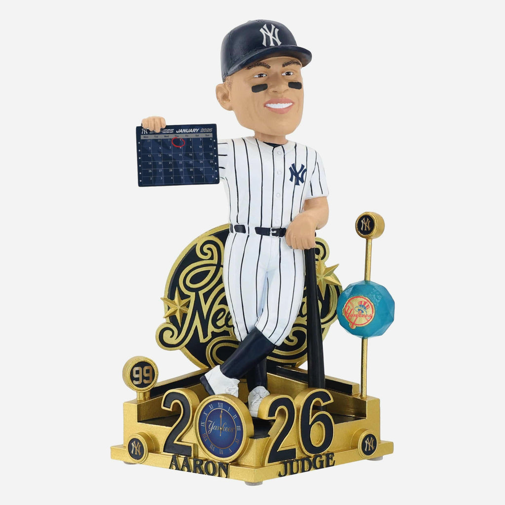 Aaron Judge New York Yankees New Years Eve Bobblehead FOCO - FOCO.com