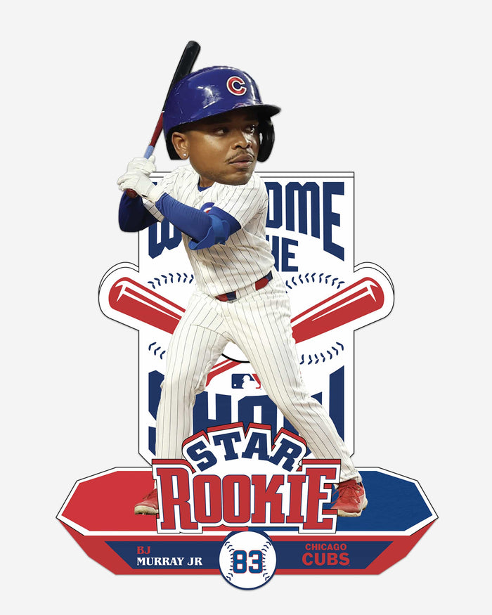 BJ Murray Jr Chicago Cubs Star Rookie Bobblehead FOCO - FOCO.com