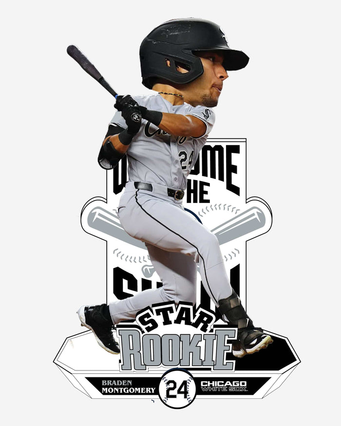 Braden Montgomery Chicago White Sox Star Rookie Bobblehead FOCO - FOCO.com