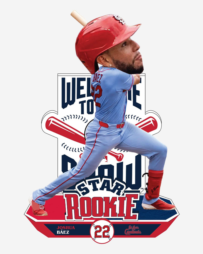 Joshua Baez St Louis Cardinals 2026 Rookie Series Bobblehead