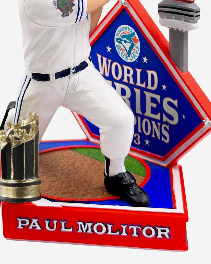 Paul Molitor Toronto Blue Jays 1993 World Series Champions 30th Anniversary Bobblehead FOCO - FOCO.com
