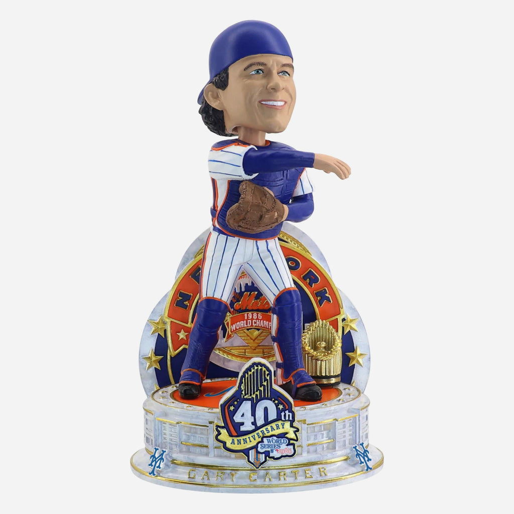 Gary Carter New York Mets 40th Anniversary World Series Champions Bobblehead FOCO - FOCO.com