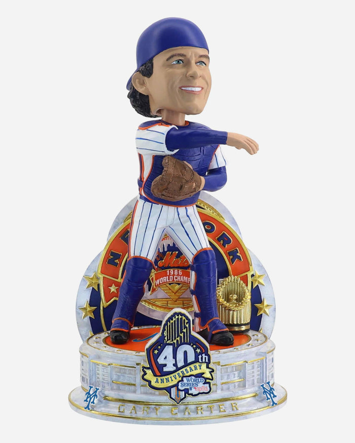 Gary Carter New York Mets 40th Anniversary World Series Champions Bobblehead FOCO - FOCO.com