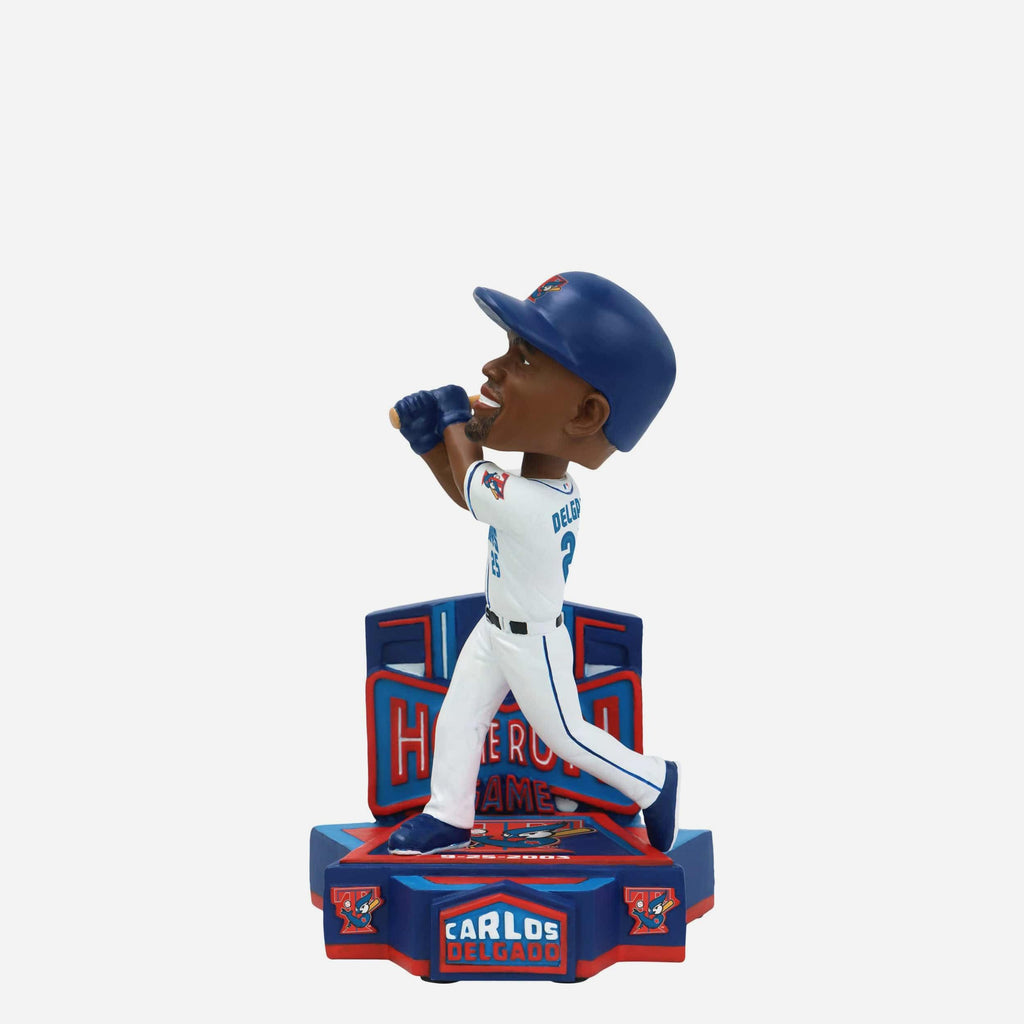 Carlos Delgado Toronto Blue Jays Four Home Runs in One Game Mini Bobblehead FOCO - FOCO.com