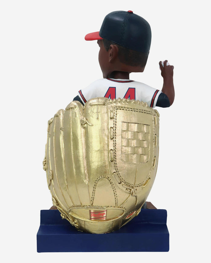 Hank Aaron Atlanta Braves 1958 Gold Glove Bobblehead FOCO - FOCO.com