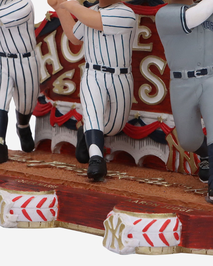 Babe Ruth & Roger Maris & Aaron Judge New York Yankees 60 Home Run Club Triple Bobblehead FOCO - FOCO.com