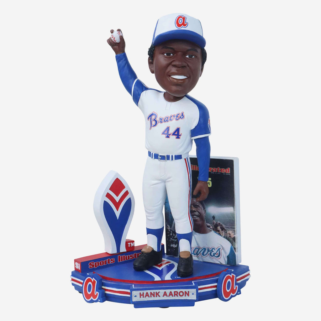 Hank Aaron Atlanta Braves Sports Illustrated Cover Bobblehead FOCO - FOCO.com