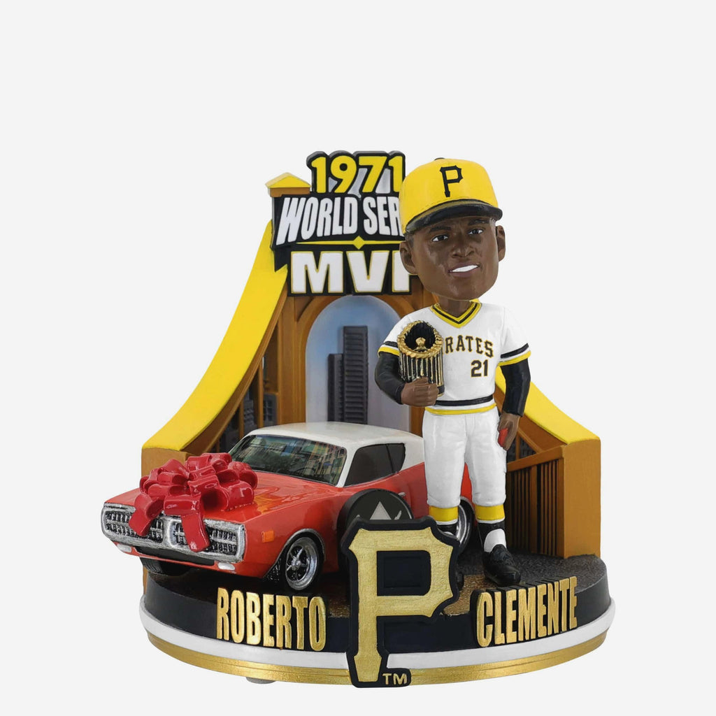 Roberto Clemente Pittsburgh Pirates 1971 World Series MVP Bobblehead FOCO - FOCO.com
