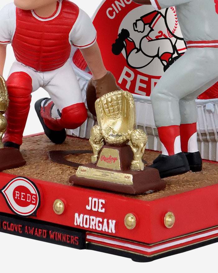 Johnny Bench & Joe Morgan Cincinnati Reds 1974 Gold Glove Dual Bobblehead FOCO - FOCO.com