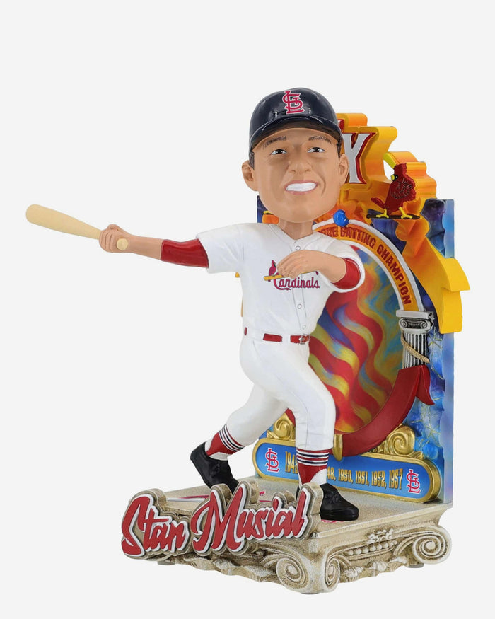 Stan Musial St Louis Cardinals 7X NL Batting Champion Bobblehead FOCO - FOCO.com
