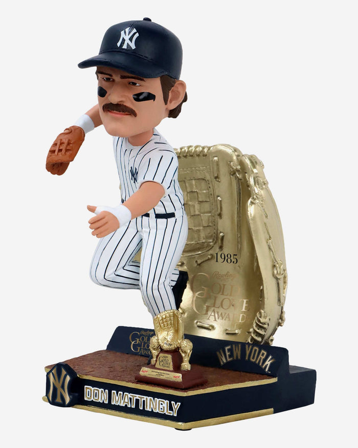 Don Mattingly New York Yankees 1985 Gold Glove Bobblehead FOCO - FOCO.com