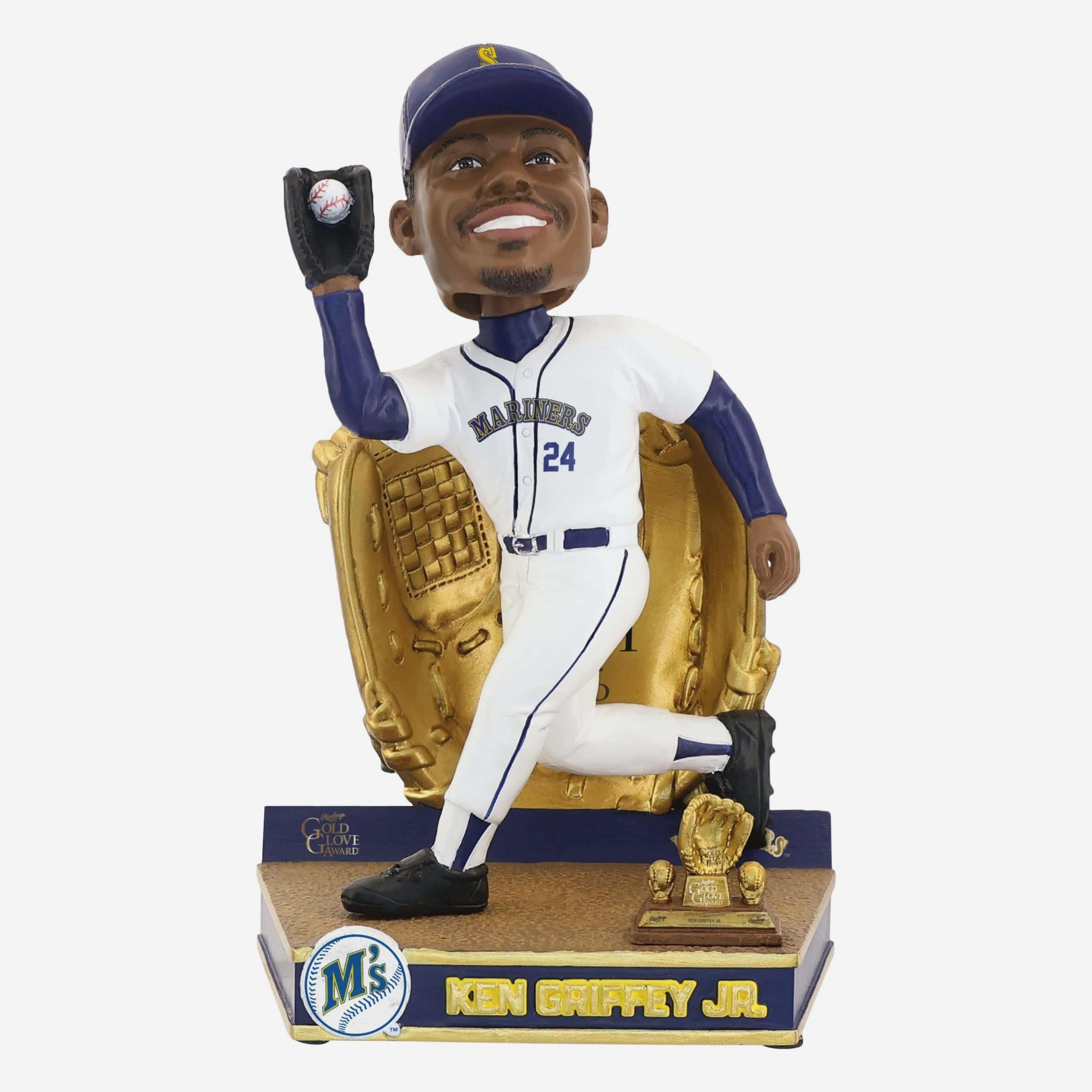 Ken Griffey Jr Seattle Mariners 1991 Gold Glove Bobblehead FOCO