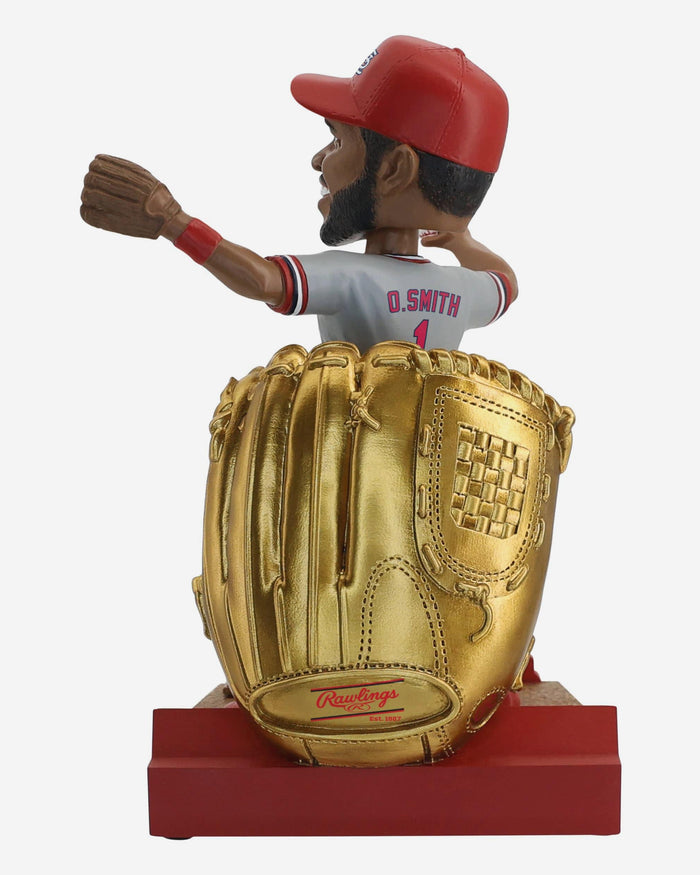 Ozzie Smith St Louis Cardinals 1991 Gold Glove Bobblehead FOCO - FOCO.com