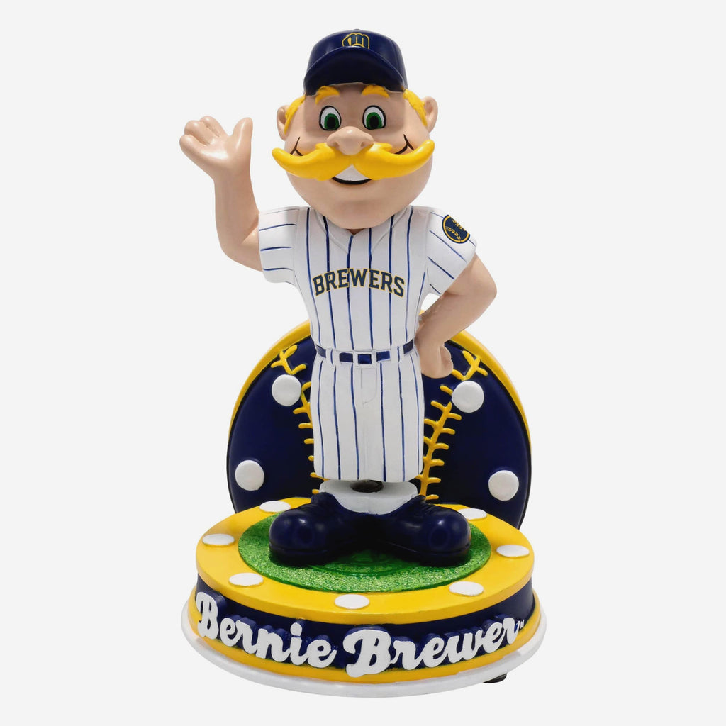 Bernie Brewer Milwaukee Brewers Mascot Body Bobblehead FOCO - FOCO.com