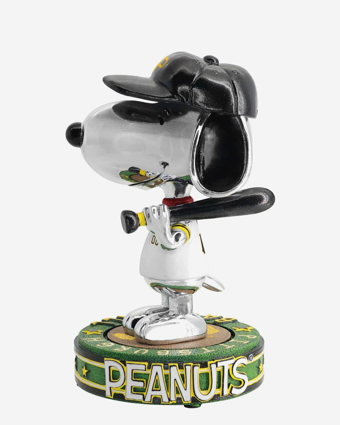 Pittsburgh Pirates Snoopy Peanuts Electroplated Bighead Bobblehead FOCO - FOCO.com