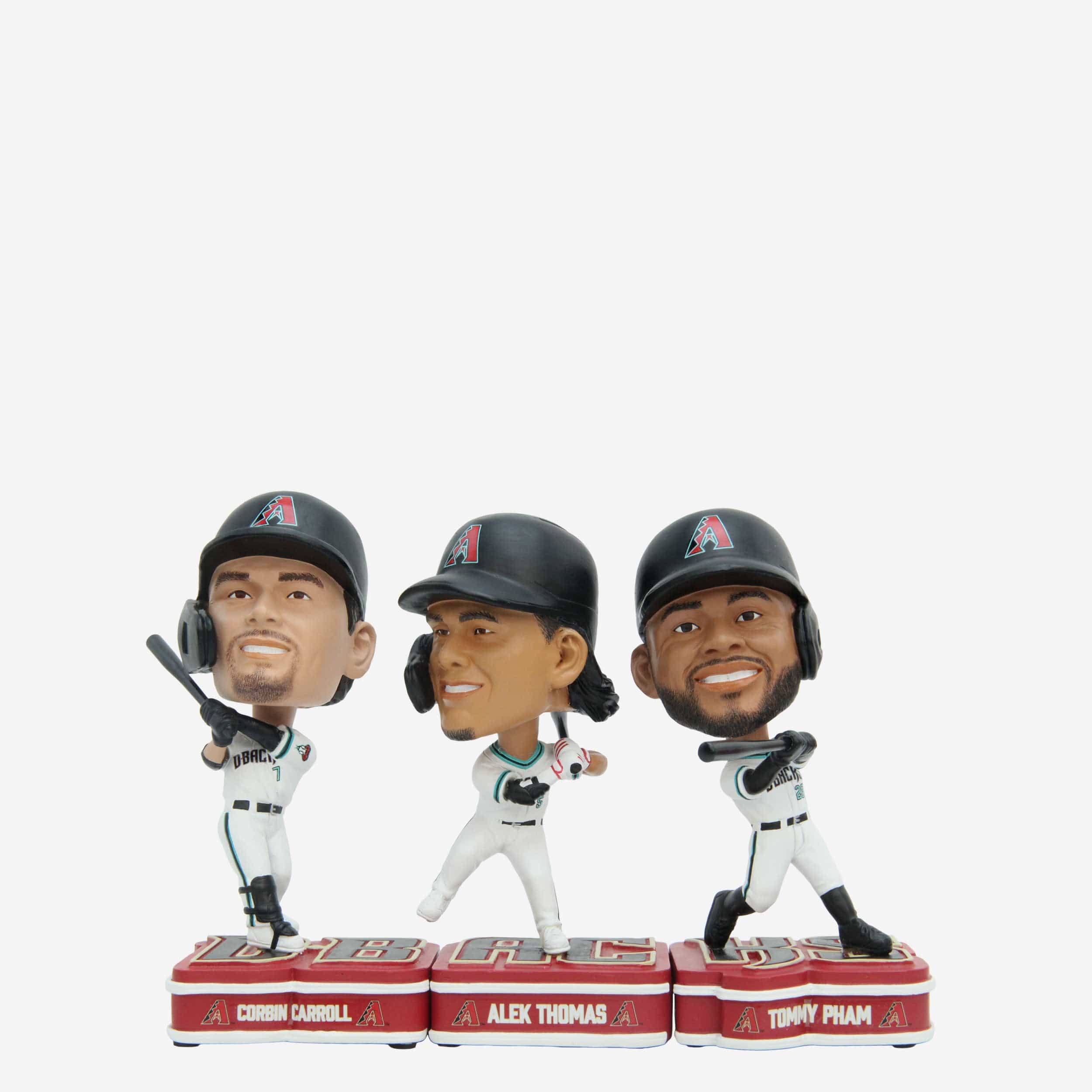 Corbin Carroll & Alek Thomas & Tommy Pham Arizona Diamondbacks