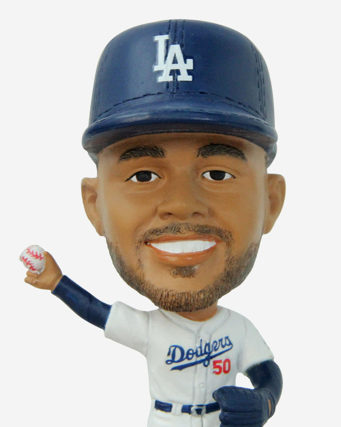 Freddie Freeman & Mookie Betts & Clayton Kershaw Los Angeles Dodgers Connecting Base 3 Pack Mini Bighead Bobblehead Set FOCO - FOCO.com