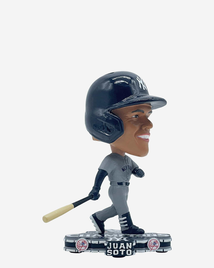 Juan Soto New York Yankees 2024 American League Champions Mini Bighead Bobblehead FOCO - FOCO.com