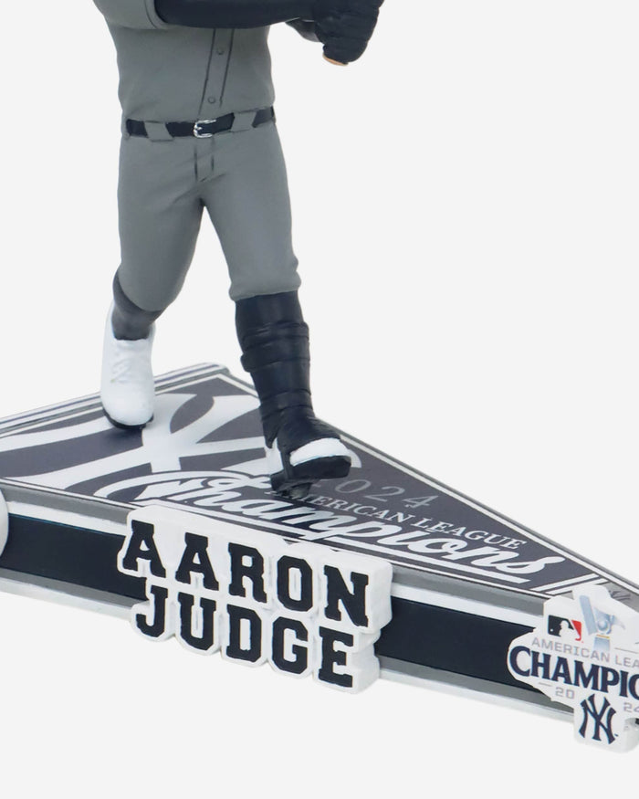 Aaron Judge New York Yankees 2024 American League Champions Pennant Base Bighead Bobblehead FOCO - FOCO.com