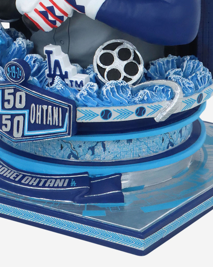 Shohei Ohtani Los Angeles Dodgers 50 Home Runs & 50 Stolen Bases Bust Bighead Bobblehead FOCO - FOCO.com