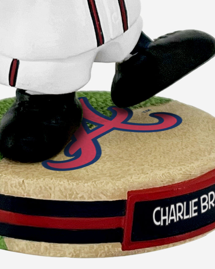 Atlanta Braves Charlie Brown Peanuts Mini Bighead Bobblehead FOCO - FOCO.com