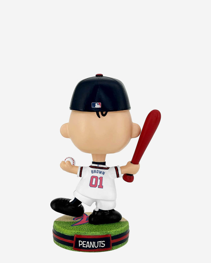 Atlanta Braves Charlie Brown Peanuts Mini Bighead Bobblehead FOCO - FOCO.com