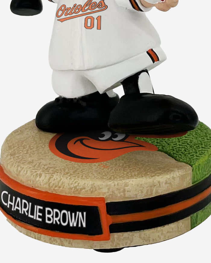 Baltimore Orioles Charlie Brown Peanuts Mini Bighead Bobblehead FOCO - FOCO.com