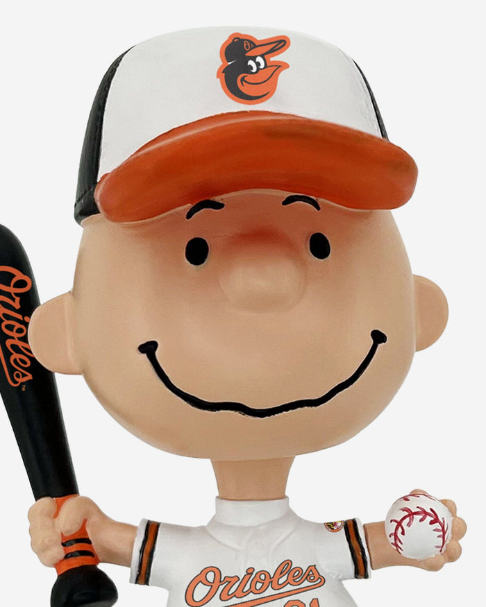 Baltimore Orioles Charlie Brown Peanuts Mini Bighead Bobblehead FOCO - FOCO.com