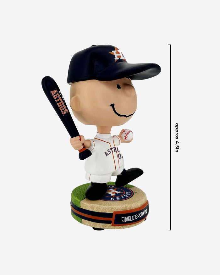 Houston Astros Charlie Brown Peanuts Mini Bighead Bobblehead FOCO - FOCO.com