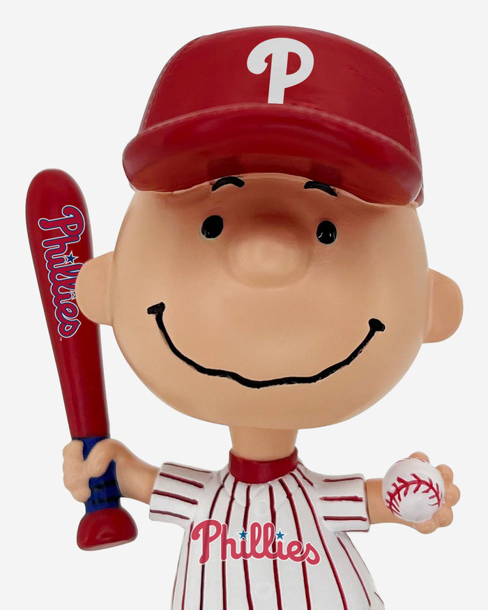 Philadelphia Phillies Charlie Brown Peanuts Mini Bighead Bobblehead FOCO - FOCO.com