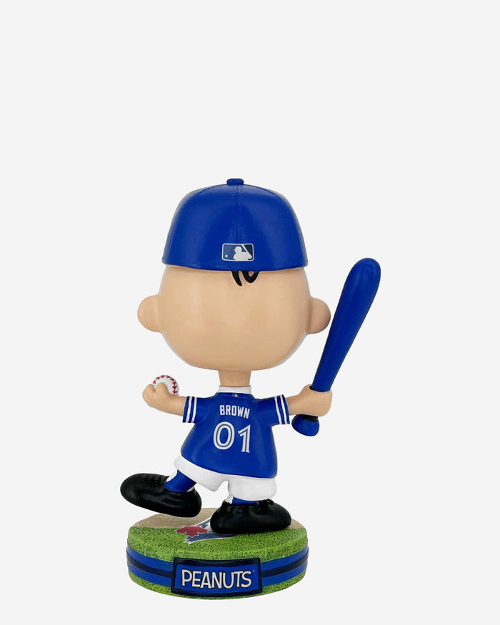 Toronto Blue Jays Charlie Brown Peanuts Mini Bighead Bobblehead FOCO - FOCO.com