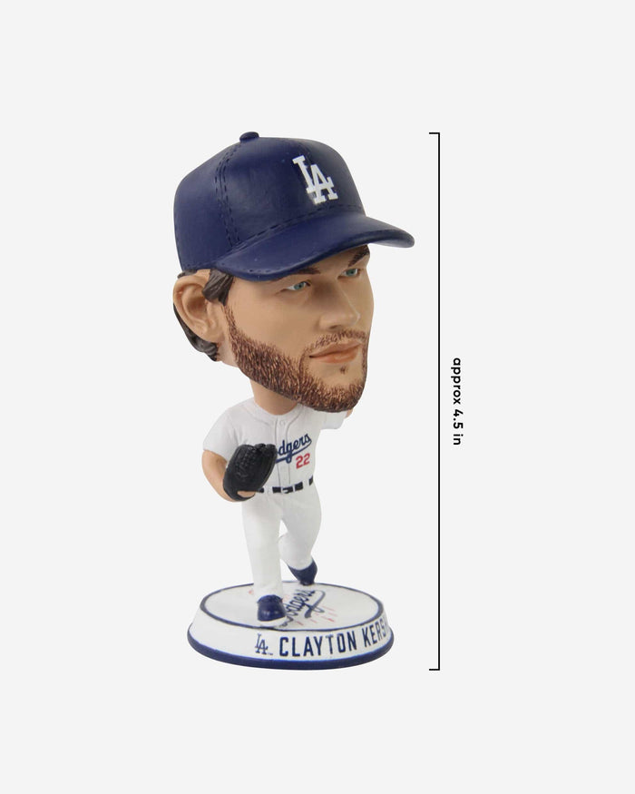 Clayton Kershaw Los Angeles Dodgers Mini Bighead Bobblehead FOCO - FOCO.com