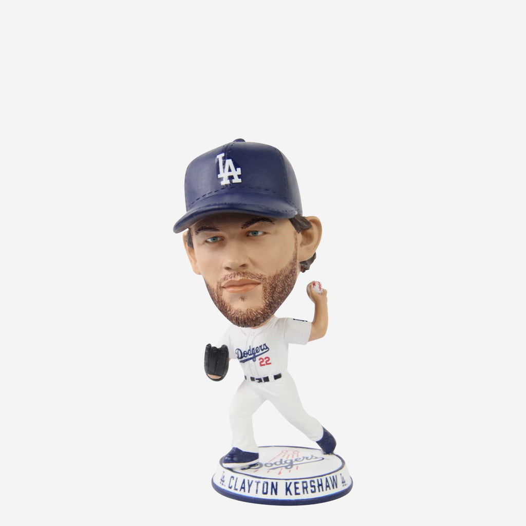 Clayton Kershaw Los Angeles Dodgers Mini Bighead Bobblehead FOCO - FOCO.com