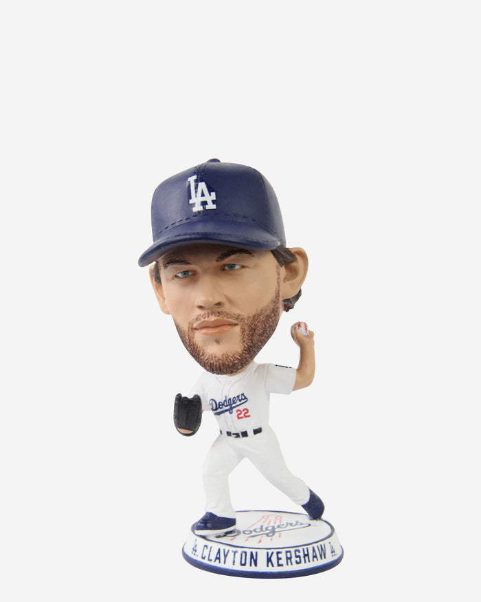 Clayton Kershaw Los Angeles Dodgers Mini Bighead Bobblehead FOCO - FOCO.com