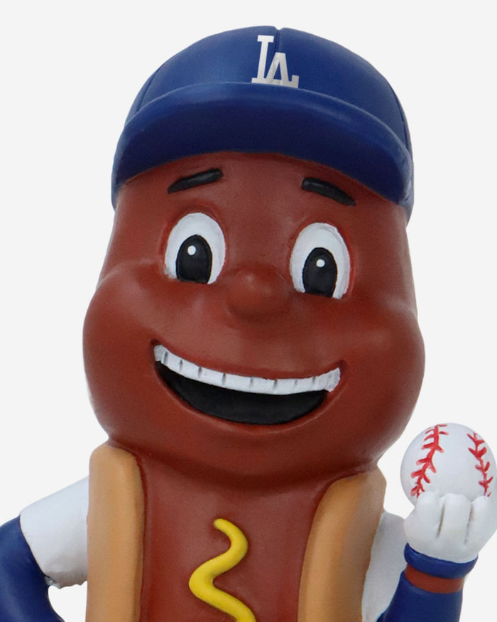 Dodger Dog Los Angeles Dodgers 2024 All-Star Bobbles on Parade Mascot Mini Bighead Bobblehead FOCO - FOCO.com
