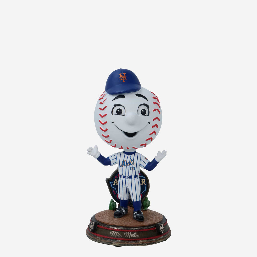 Mr Met New York Mets 2024 All-Star Bobbles on Parade Mascot Mini Bighe FOCO