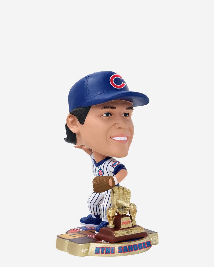 Ryne Sandberg Chicago Cubs 1989 Gold Glove Mini Bighead Bobblehead FOCO - FOCO.com