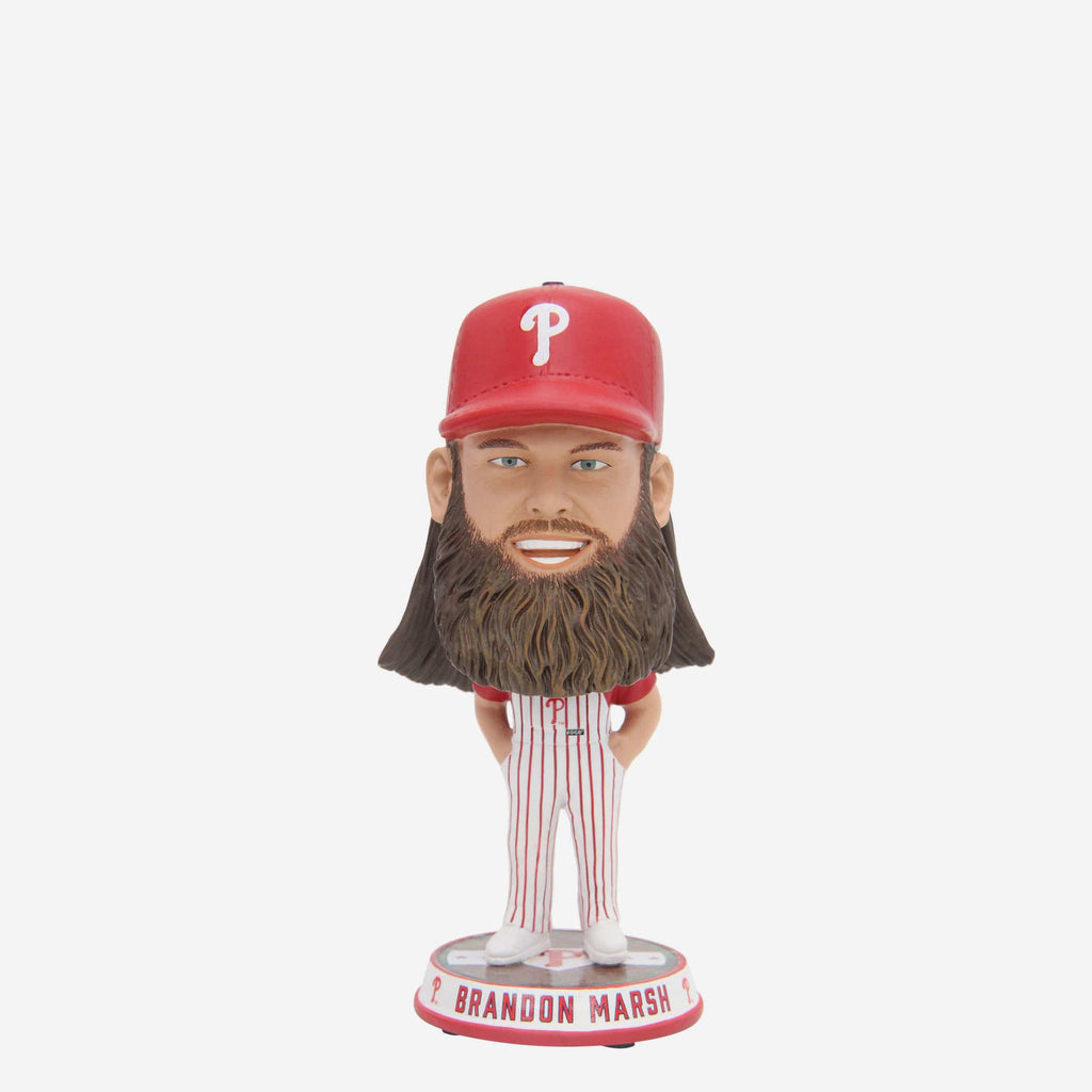 Brandon Marsh Philadelphia Phillies Bib Overalls Mini Bighead Bobblehead FOCO - FOCO.com