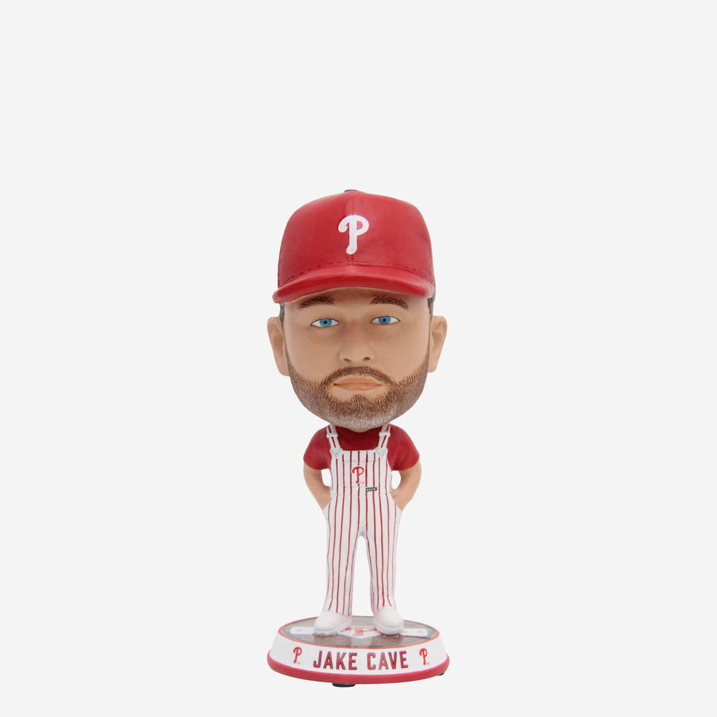 Jake Cave Philadelphia Phillies Bib Overalls Mini Bighead Bobblehead FOCO - FOCO.com