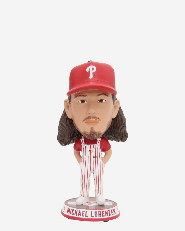 Michael Lorenzen Philadelphia Phillies Bib Overalls Mini Bighead Bobblehead FOCO - FOCO.com