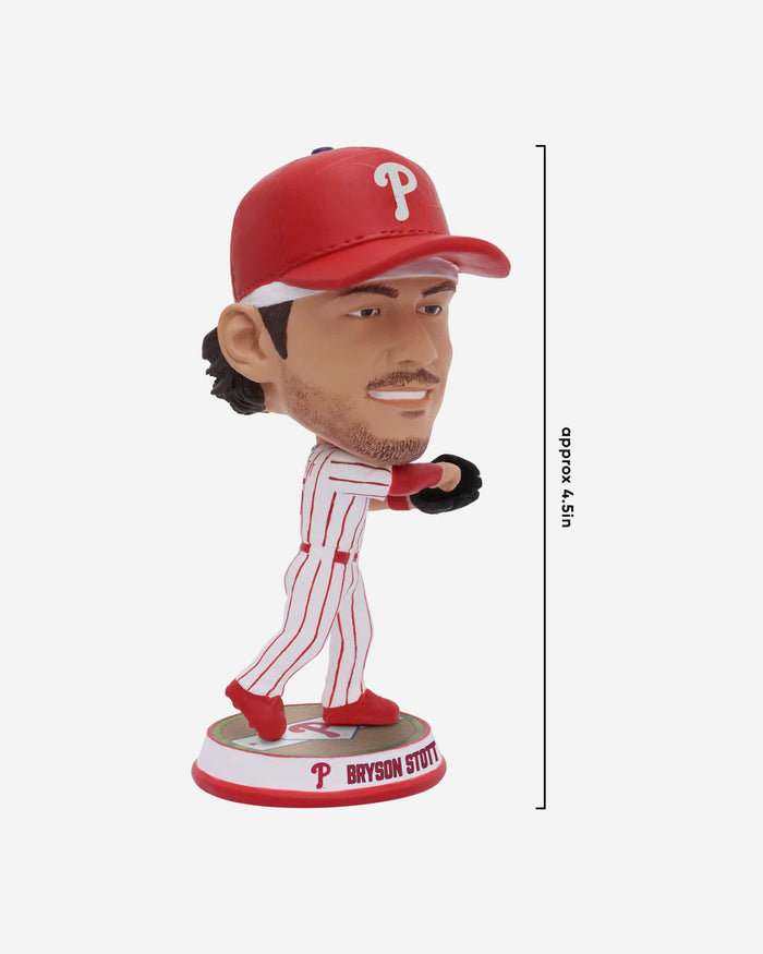 Bryson Stott Philadelphia Phillies Field Stripe Mini Bighead Bobblehead FOCO - FOCO.com