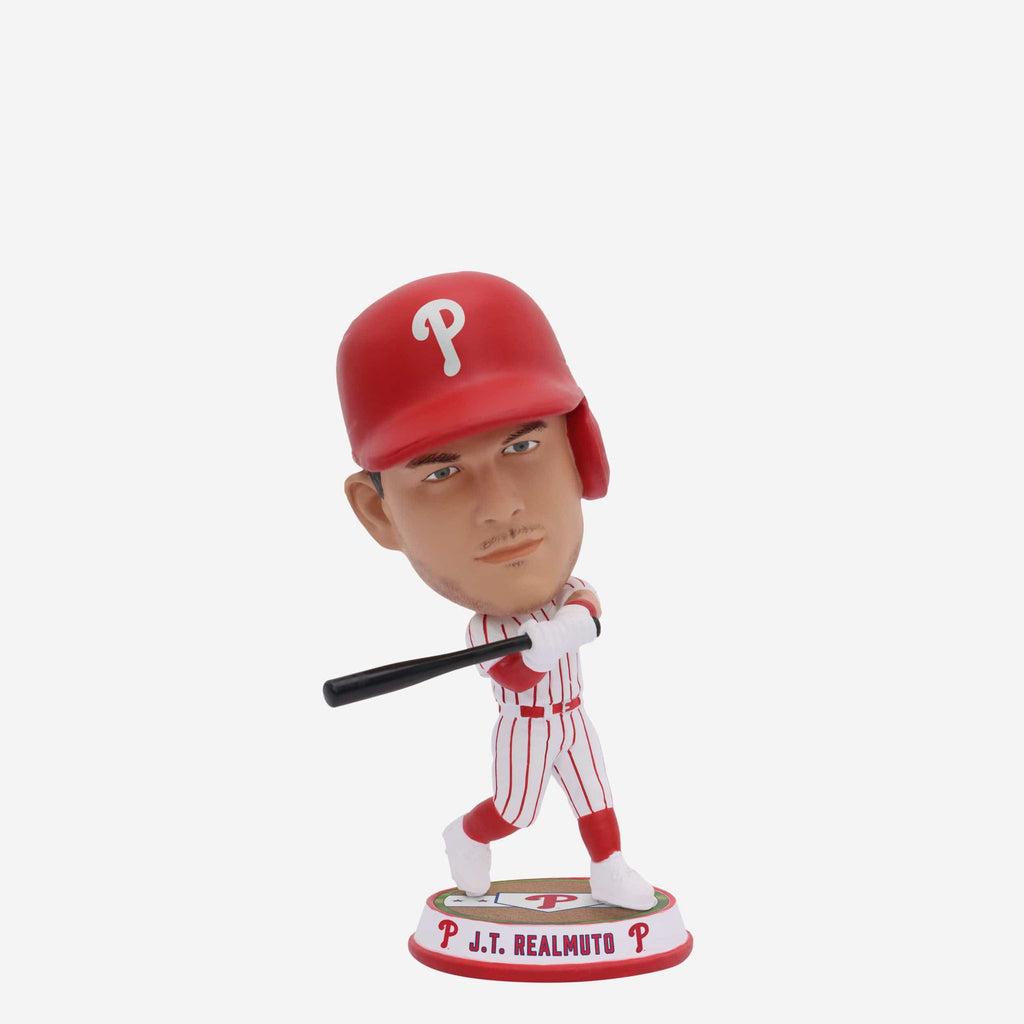 JT Realmuto Philadelphia Phillies Field Stripe Mini Bighead Bobblehead FOCO - FOCO.com