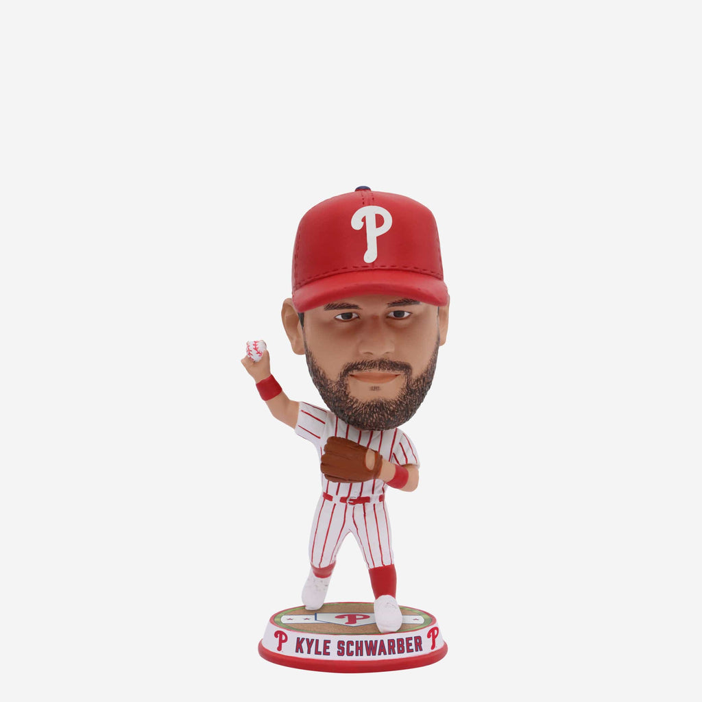 Kyle Schwarber Philadelphia Phillies Field Stripe Mini Bighead Bobblehead FOCO - FOCO.com