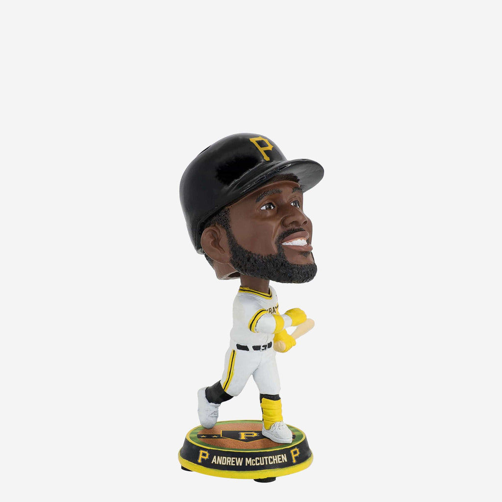 Andrew McCutchen Pittsburgh Pirates Field Stripe Mini Bighead Bobblehead FOCO - FOCO.com