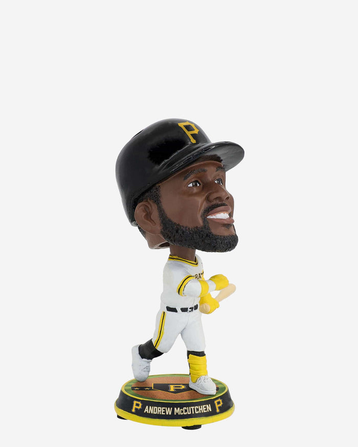 Andrew McCutchen Pittsburgh Pirates Field Stripe Mini Bighead Bobblehead FOCO - FOCO.com