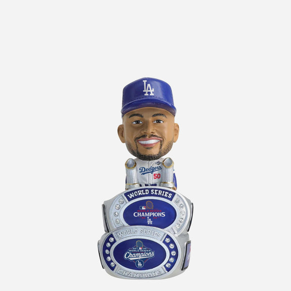 記念グッズ Mookie Betts Dodgers Bobblehead Mookie Betts Los Angeles Dodgers 2025 Back To Back World Series